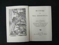 ALLAN PINKERTON: BUCHOLZ AND THE DETECTIVES, 1900, with compliment slip from Wm A Pinkerton to