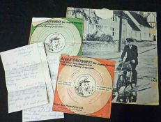Allan Smethurst (1927-2000), aka “The Singing Postman”, AL(s) dtd 13th May 1978 + two 45rpm