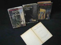 JOHN BUCHAN: THE THIRTY-NINE STEPS, 1915, 2nd impress, orig cl worn + FREEMAN WILLS CROFTS: DEATH OF