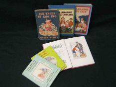 ALISON UTTLEY: SIX TALES OF SAM PIG, 1941, 1st edn, orig pict bds, back strip with small loss, d/