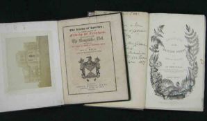 G W FRANCIS: AN ANALYSIS OF THE BRITISH FERNS AND THEIR ALLIES, 1842, 2nd edn, engrd ttl pge, 9 plts