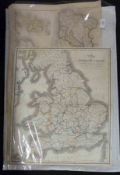 A Packet: good quantity assorted UK Maps