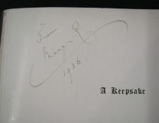 H.W. PEALL (PUB): A KEEPSAKE…, c.1936, signed by Queen Mary (1867-1933), orig cl, obl