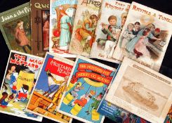 A Packet: eleven Colman’s Mustard Children’s Titles, circa early 1900s and later, including RHYMES