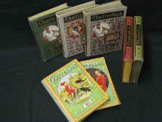 CHATTERBOX ANNUAL, 1897, 1901, 1910-14, 1917, 1919, 1926, 10 vols, 4to, orig pub variant bdgs (10)