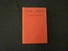 RICHMAL CROMPTON: ENTER – PATRICIA, [1927], 1st edn, orig cl