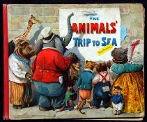 CLIFTON BINGHAM: THE ANIMALS TRIP TO SEA, Ill G H Thompson, L, E Nister, [1900], 11 col’d plts inc 1