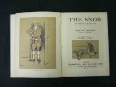 WALTER EMANUEL: THE SNOB, Ill Cecil Aldin, 1904, 1st edn, 19 col’d plts as called for, 4to, orig