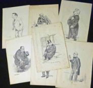 Sir David Low (1891-1963), thirteen assorted Caricature Prints