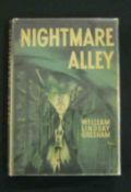 WILLIAM LINDSAY GRESHAM: NIGHTMARE ALLEY, NY, Rinehart and Company, 1946, 1st edn, orig cl, d/w