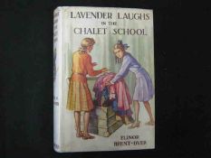ELINOR MAY BRENT-DYER: LAVENDER LAUGHS IN THE CHALET SCHOOL, 1943, 1st edn, orig cl, d/w