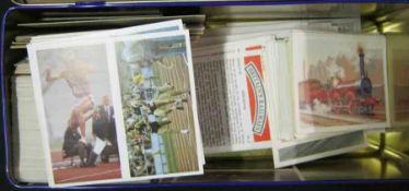 One Box: assorted Brooke Bond Trade Card Sets, part sets and odds