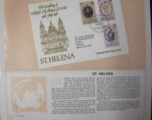 1981 Royal Wedding Collection, 55 FDCs in Special Album