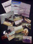 A Folder: assorted “Dan-Air” Airline Ephemera, including Photographs of De Havilland Comet,