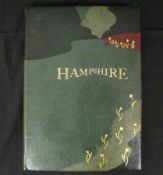 JOHN H HOLDER: EXPLORE HAMPSHIRE, 1982, fine decor multi-coloured gt art bdg