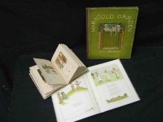 KATE GREENAWAY (3 ttls): UNDER THE WINDOW, [1878], 1st edn, orig cl bkd pict lam bds, Schuster,