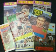 Thirty+ assorted Soccer Magazines circa 1968 to 1971