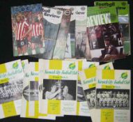 Two Boxes: assorted Football Programmes, mainly 1960s to 1970s, including Norwich City FC
