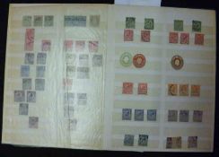 GB mainly Used Collection in green Stock Book from earlier issues to QEII pre-decimal