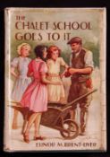 ELINOR MAY BRENT-DYER: THE CHALET SCHOOL GOES TO IT, 1941, 1st edn, orig cl, d/w