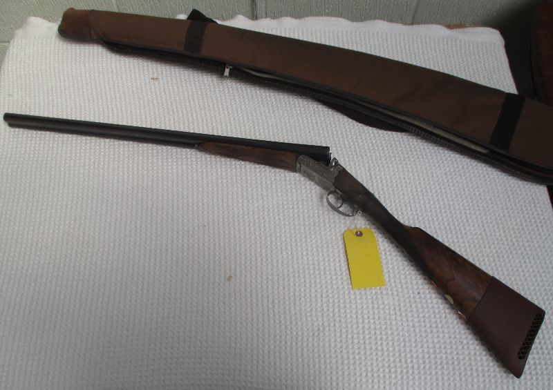 Denton & Kennell 12 bore s/s ejector gun with 27 1/4"" barrels double trigger no 102759
