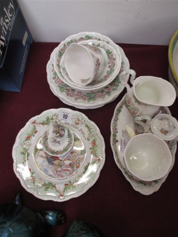 Qty of Royal Doulton Brambly Hedge china ware