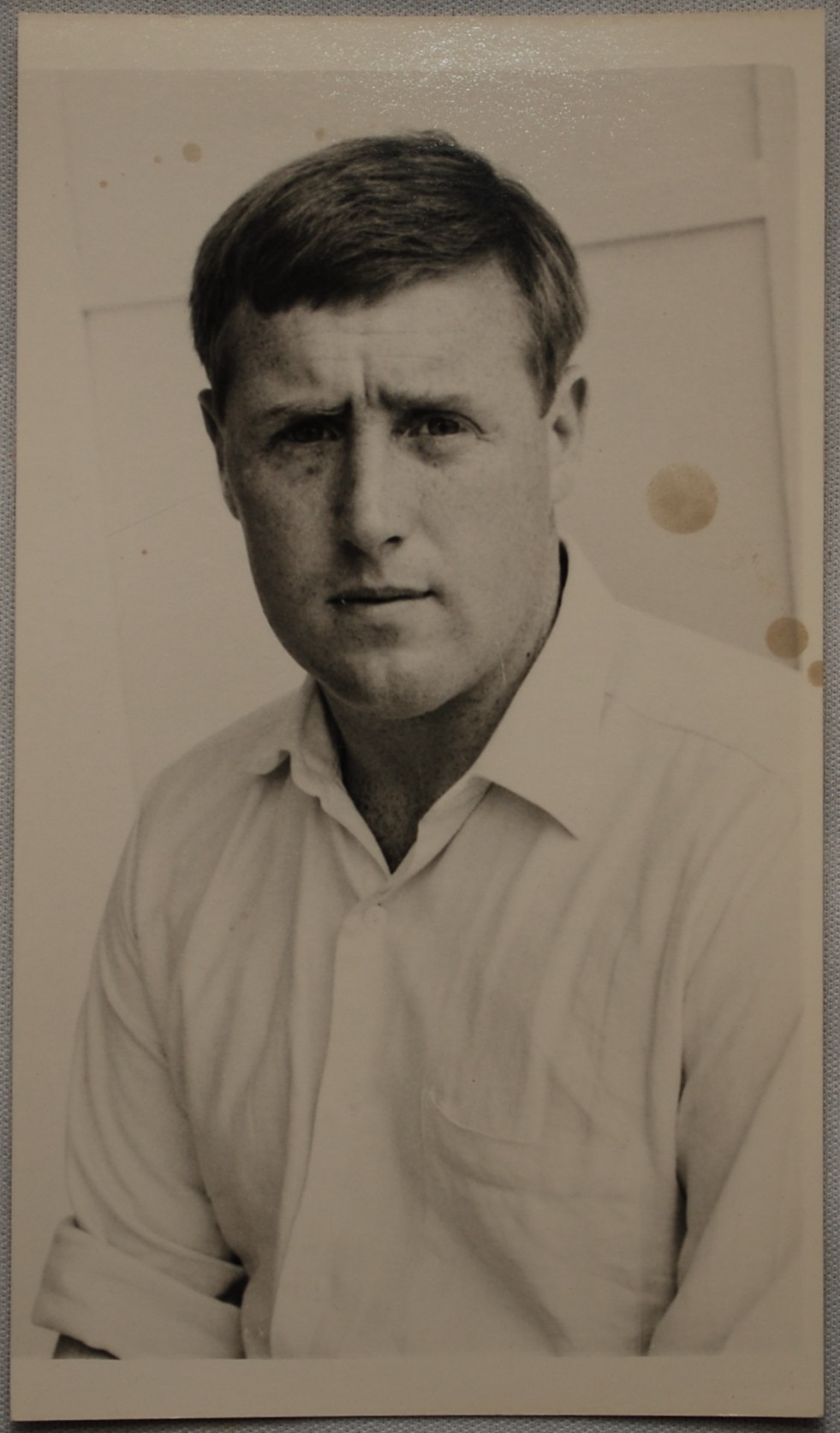 Peter T. Marner. Lancashire & Leicestershire 1952-1970. Mono real photograph plain back postcard of
