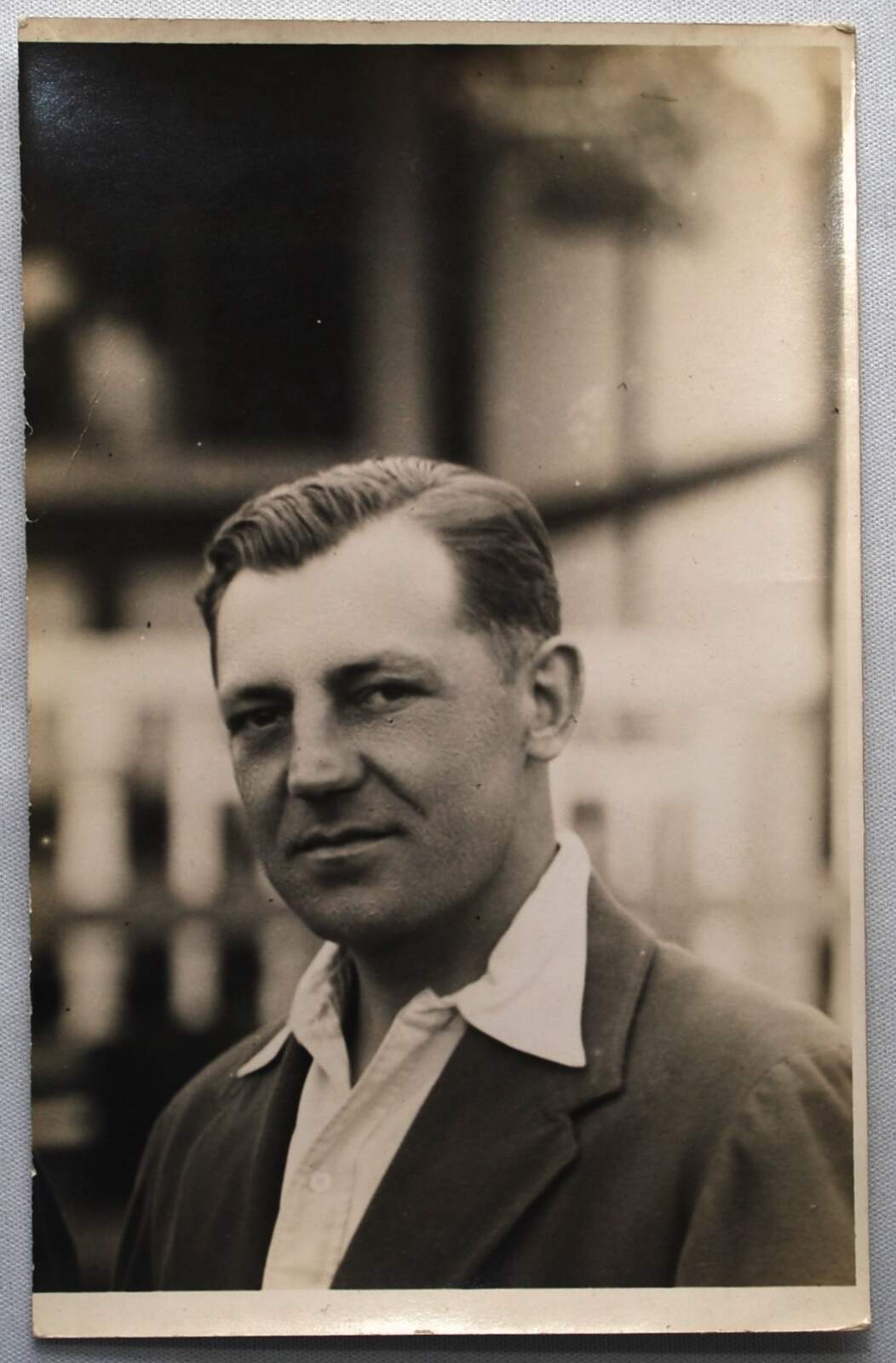 * Wilfred Frederick Frank Price. Middlesex & England 1926-47. Mono real photograph plainback