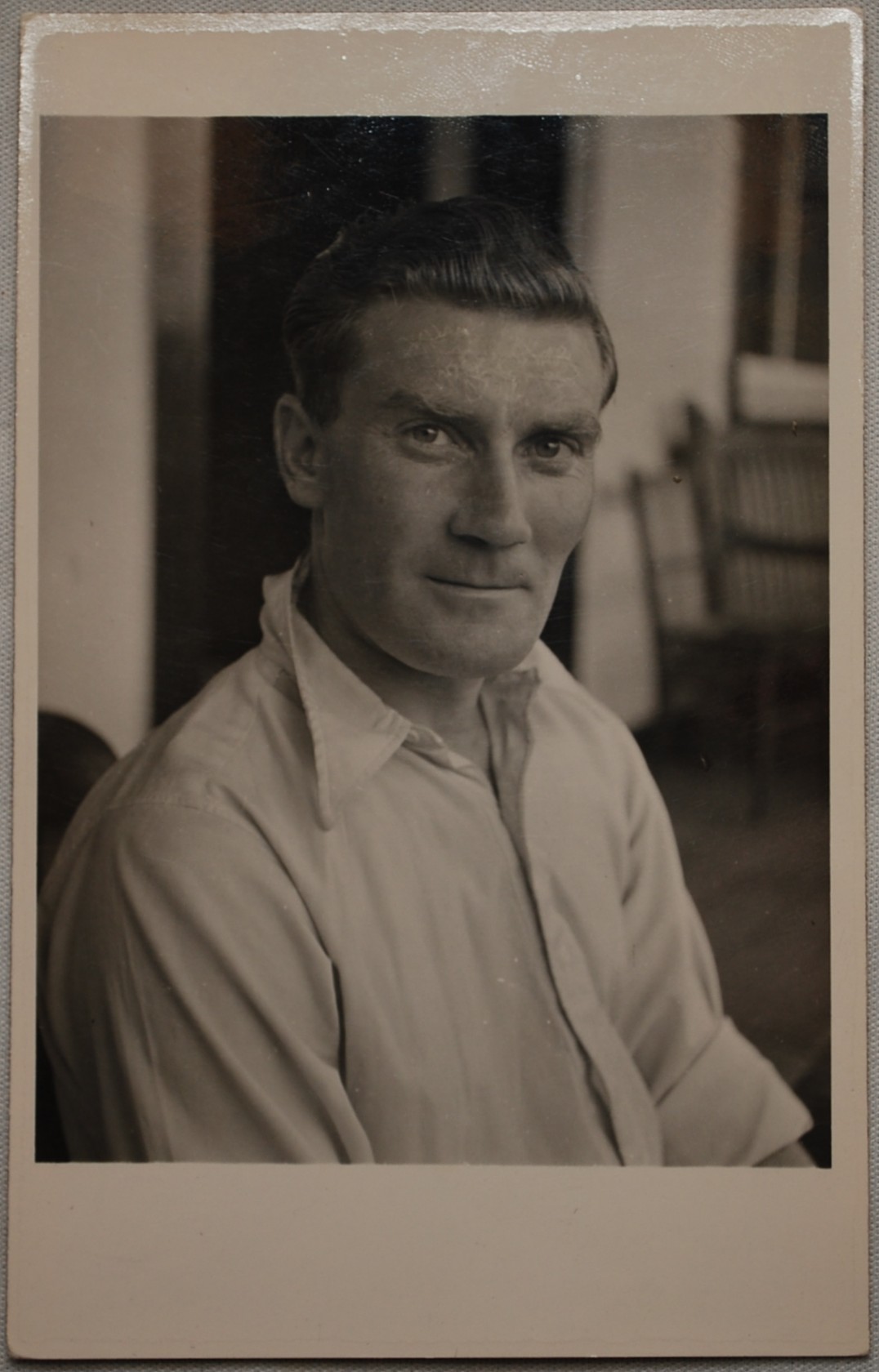 William Nevell. Middlesex, Surrey & Northamptonshire 1936-1947. Mono real photograph plain back