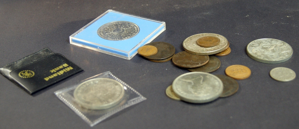 Small selection of Victorian and later coins