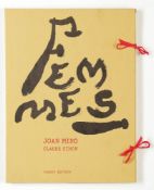 Joan Miró 1893 Barcelona - 1983 Palma - "Femmes" - Mappenwerk mit den Reproduktionen von 23 Gemälden