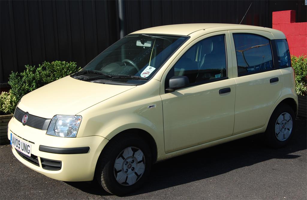 A Fiat Panda Hatchback Motor Car, registration AV09 UNG, first registered 30th June 2009, approx