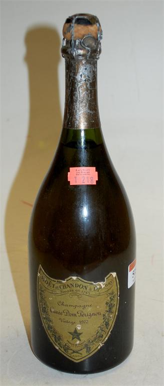Moët & Chandon Dom Perignon, Vintage Champagne, 1970, one bottle