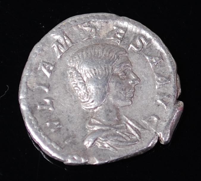 Roman, Julia Maesa 218-223AD AR denarius (aVF) (1)