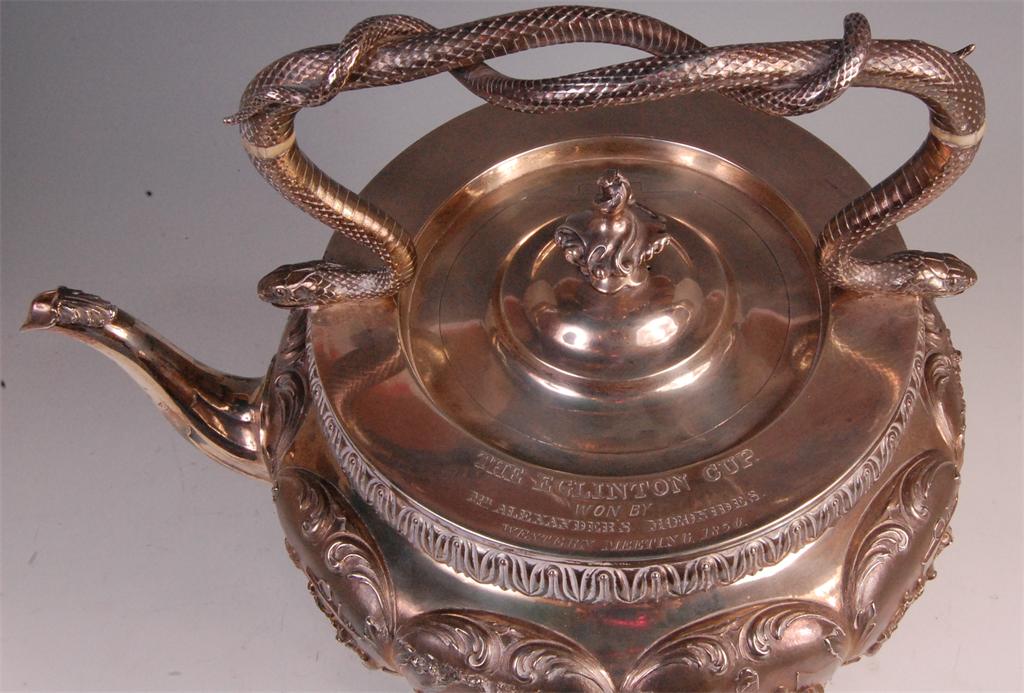 *The Eglington Cup won by Mr Alexanders 'Moeonides', Western Meeting 1836, modelled as a silver - Image 2 of 7