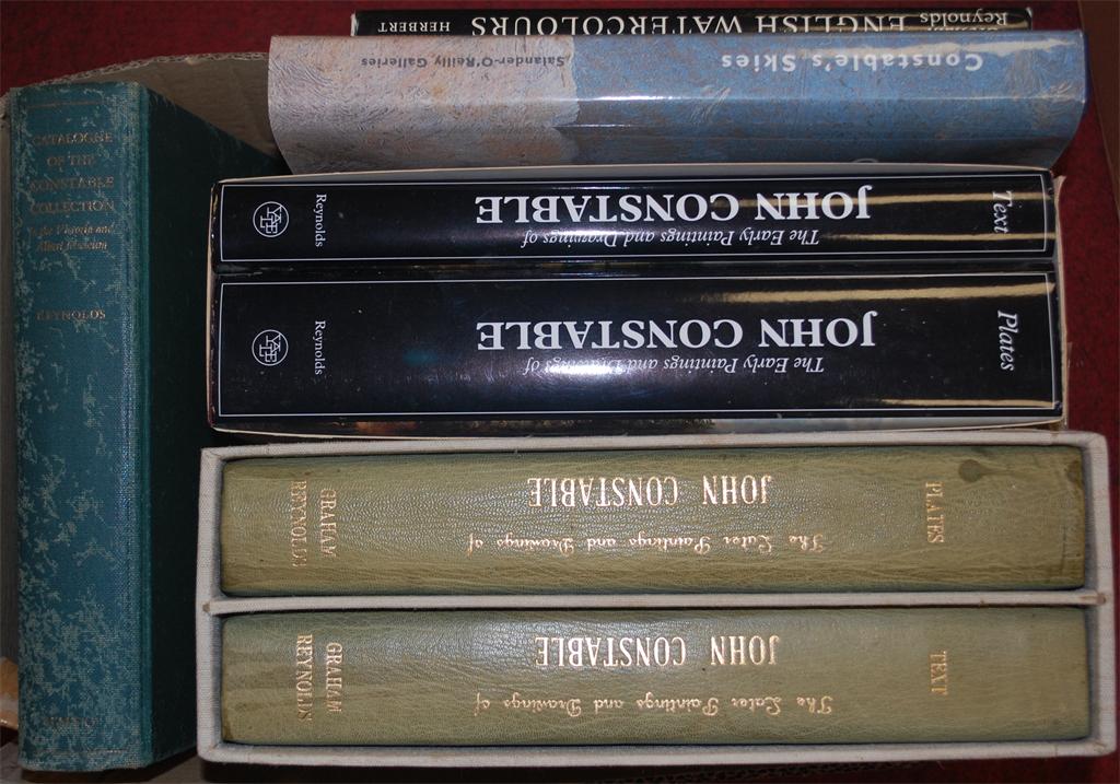 BOX; REYNOLDS Graham, the early Paintings and Drawings of John Constable, Yale 1996, 2vols, 4to in