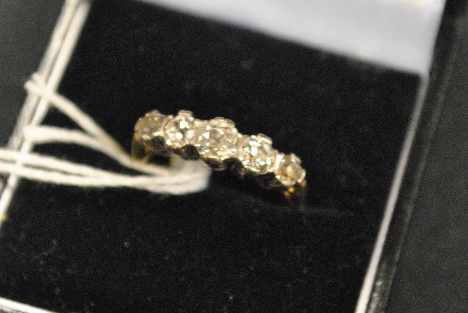 Victorian 5 Stone 18ct Diamond Ring