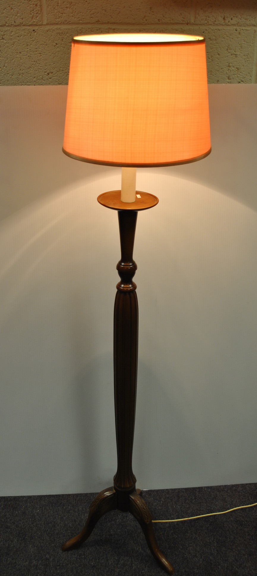 Standard Lamp and Shade