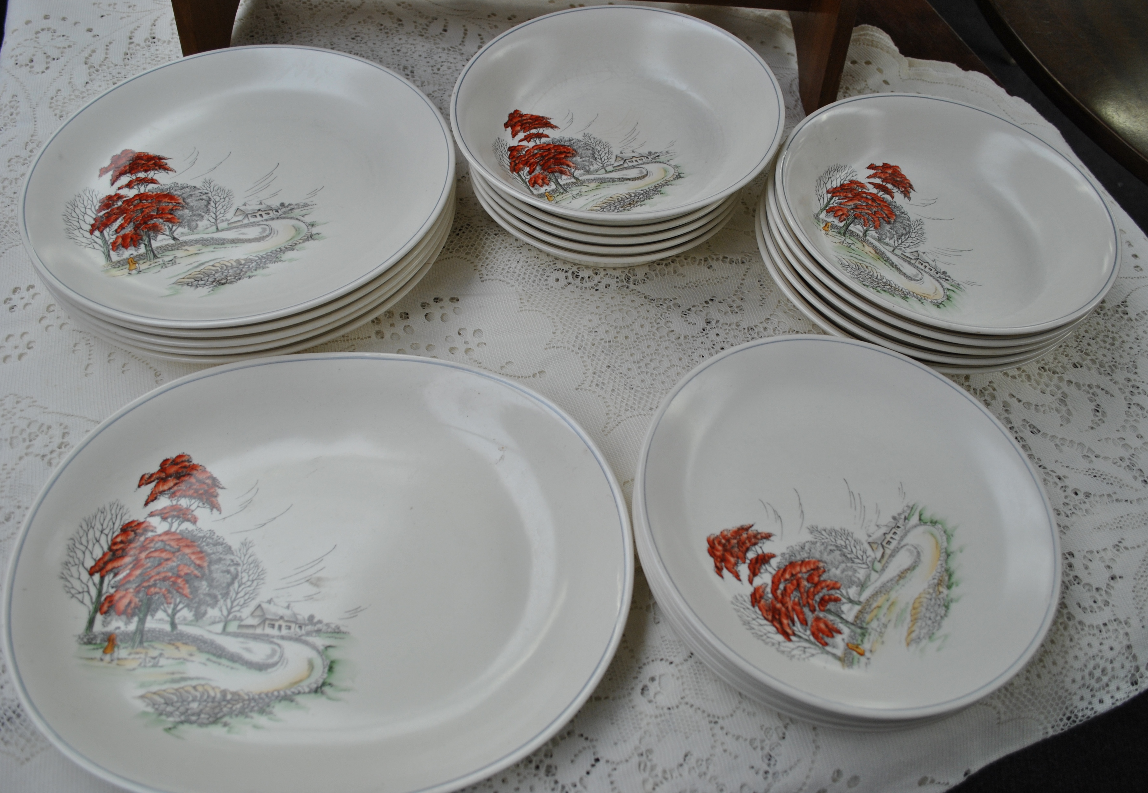 Crown Devon Part Dinner Service