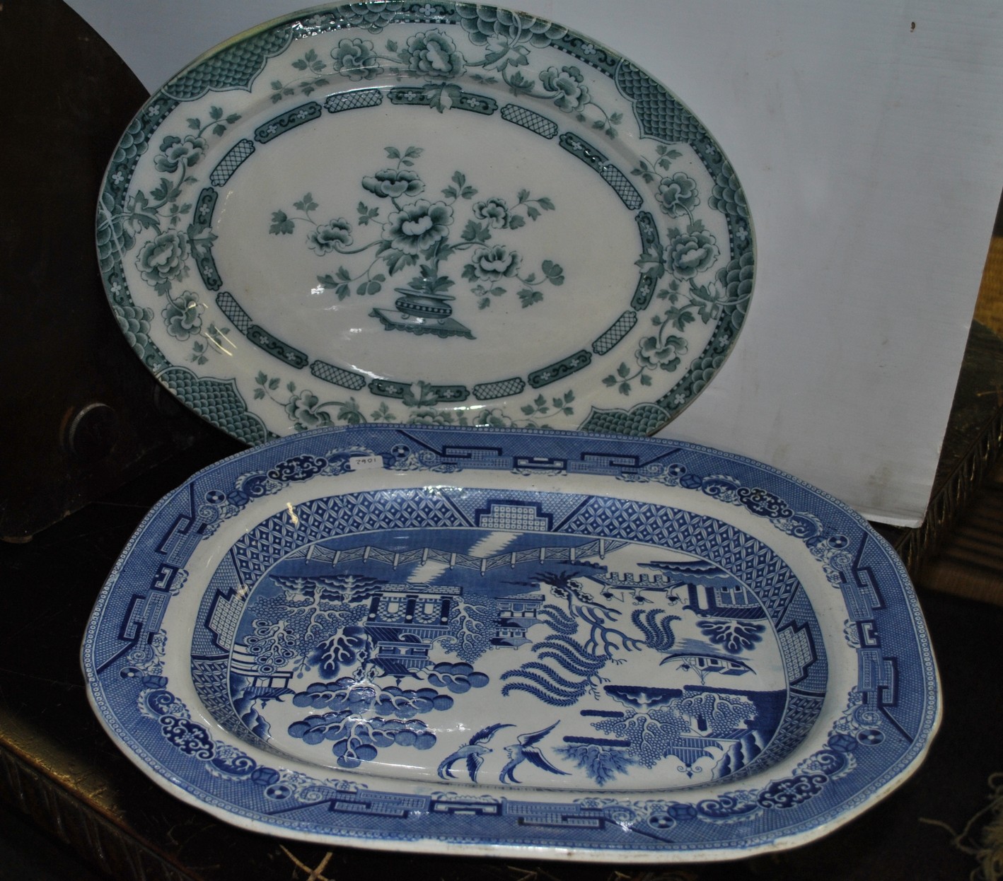 Lot of 2x Meat Dishes