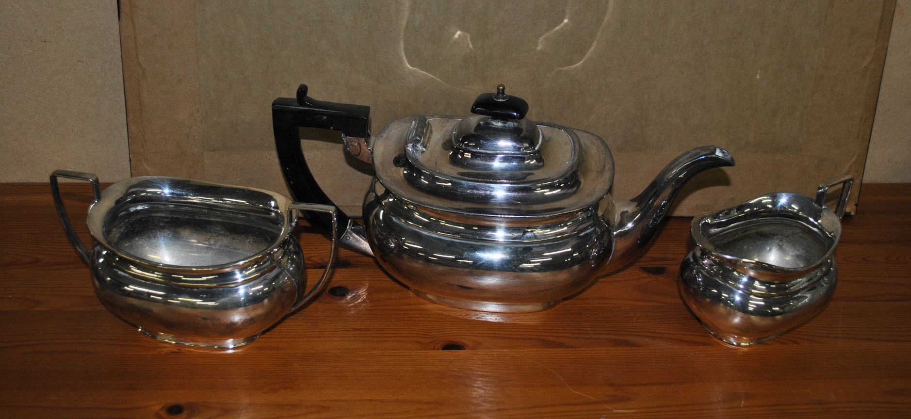 3 Piece E.P Tea Service