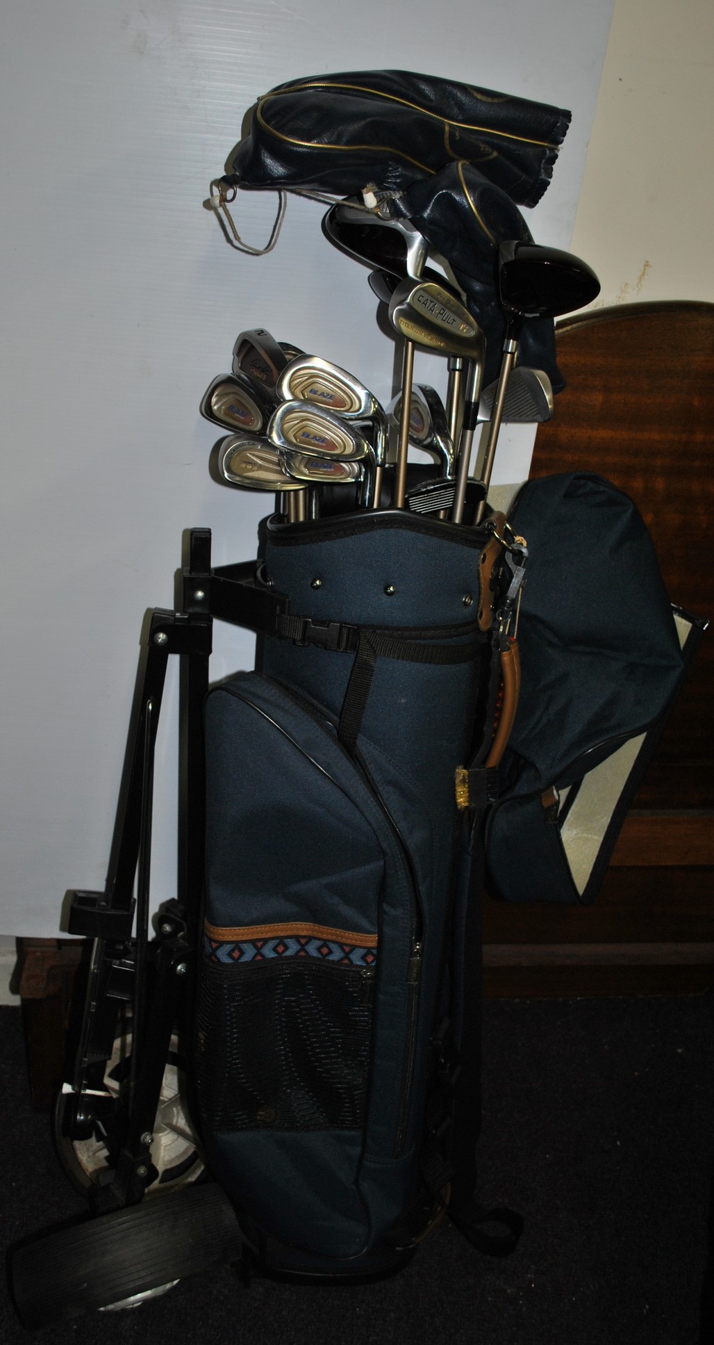 Golf Clubs and Bag