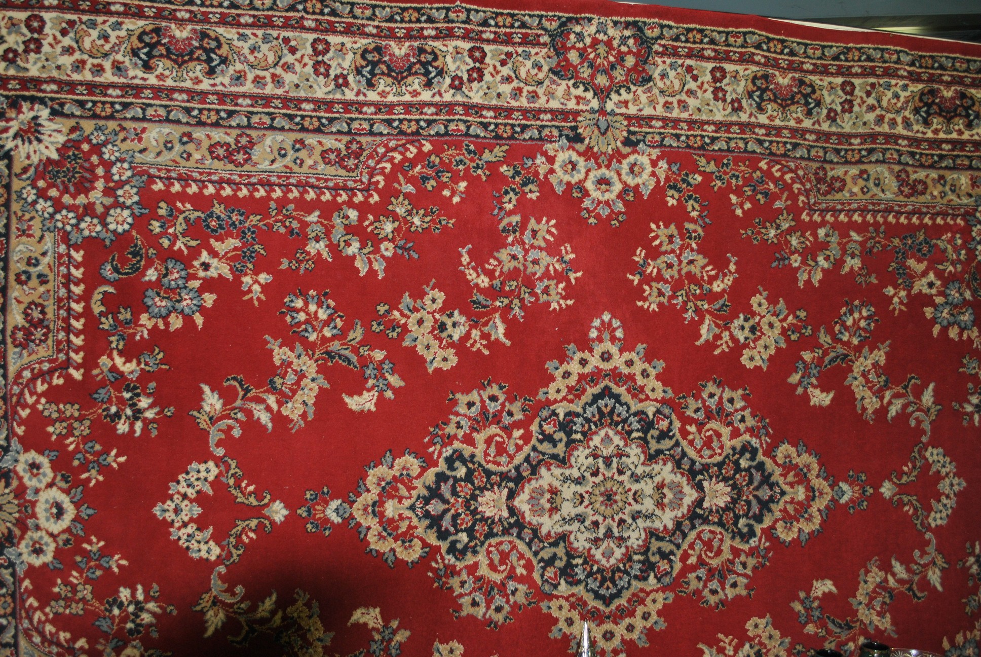 Large Carpet Square Red (11ft4" x 8ft)