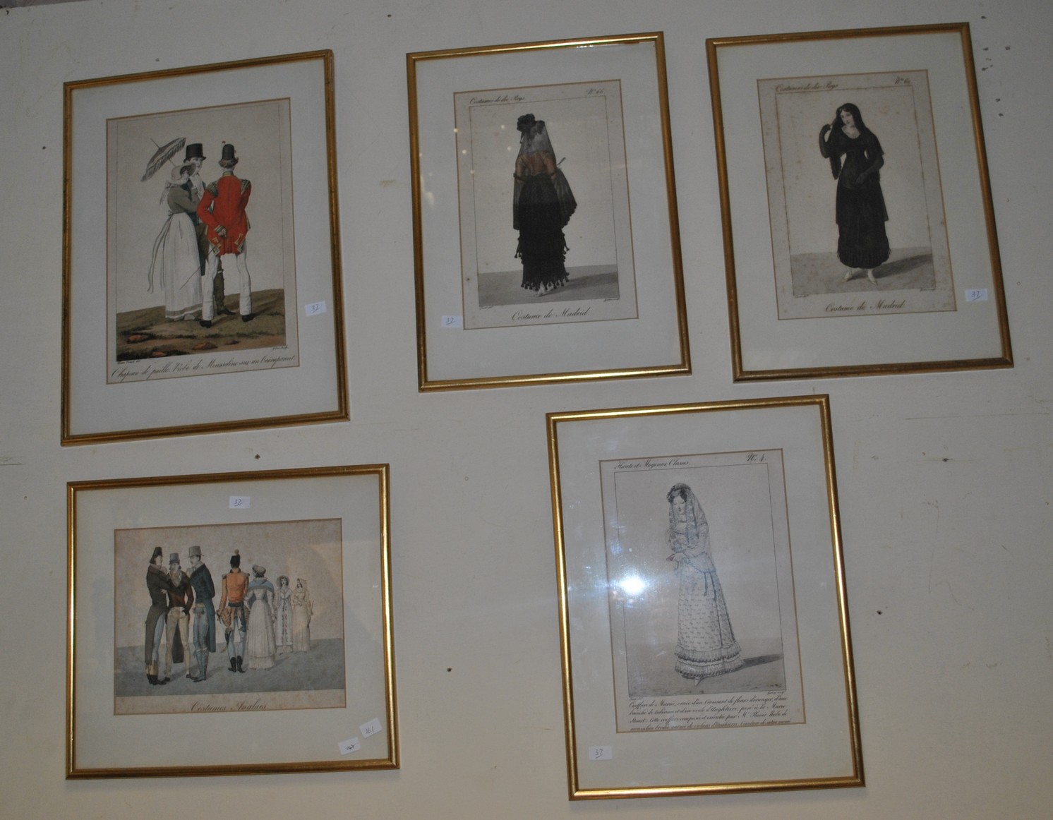 Set of 5 Framed Prints