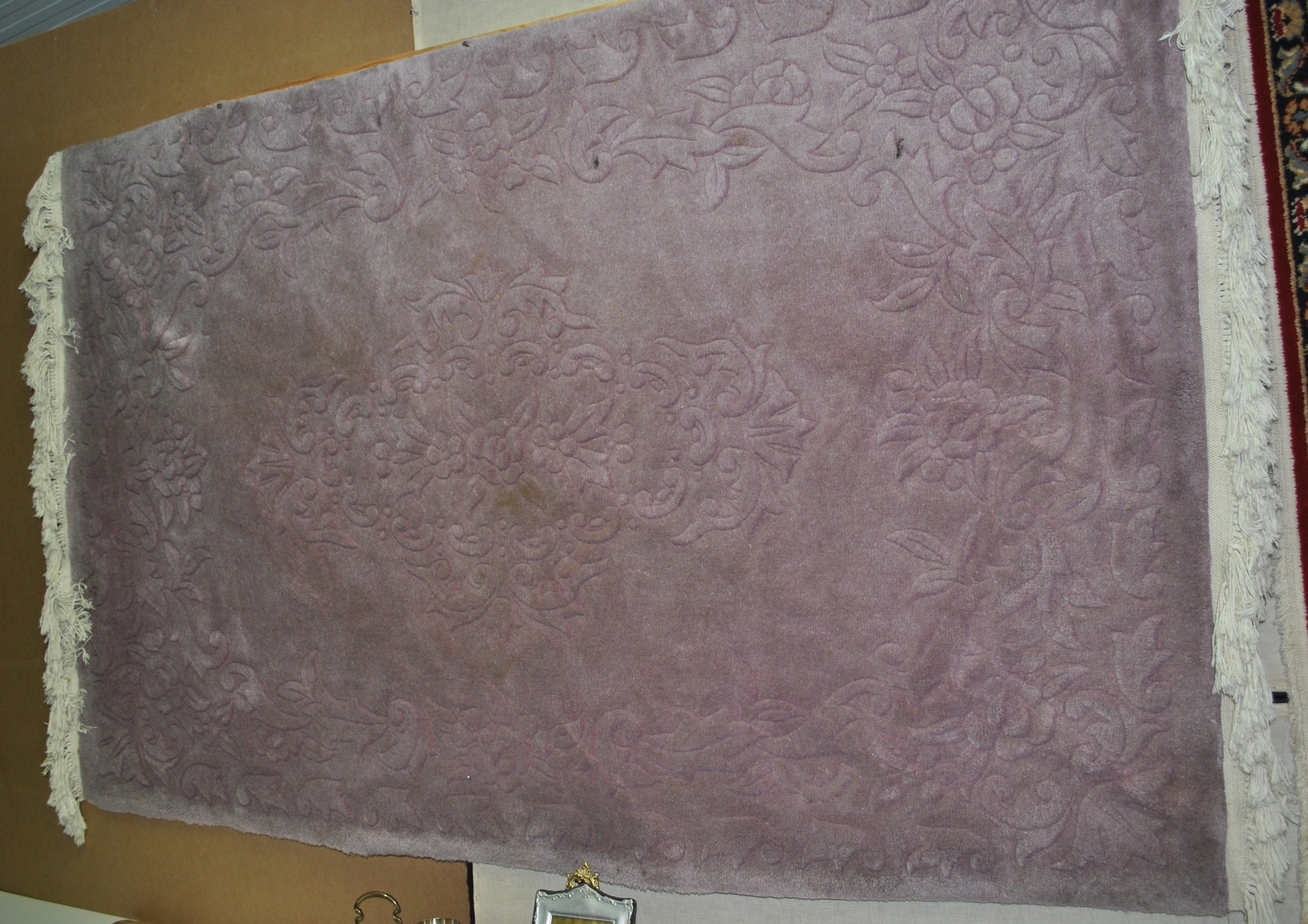 Lilac Wool Rug (6ft x 4ft)