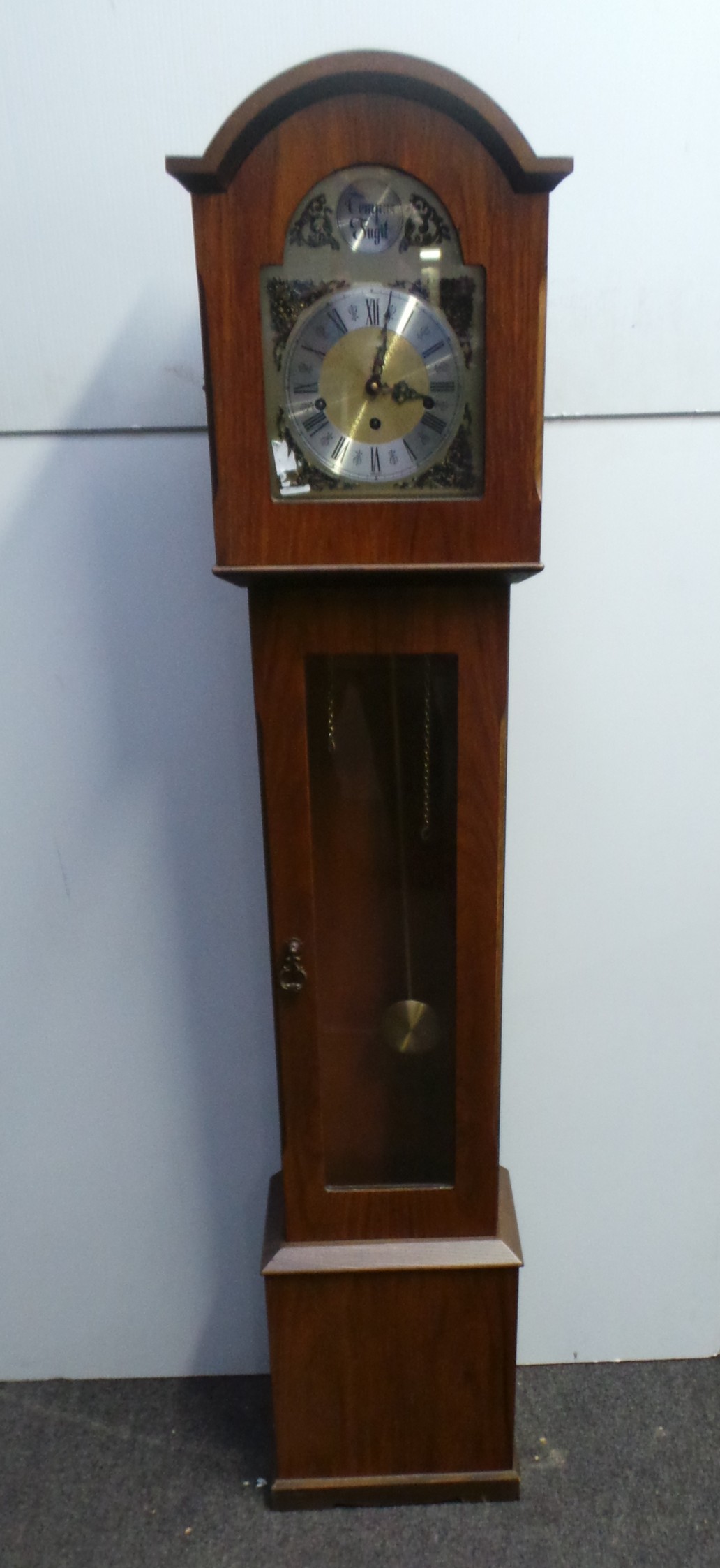 Reproduction Oak Grandmother Clock