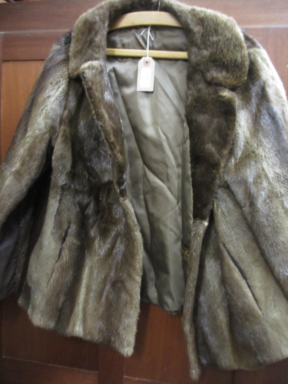 Ladies half length fur and leather jacket by Dominion Fur Co. Ltd., Edinburgh