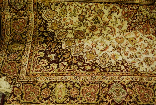 Kazan rug with beige ground, 1.7m x 1.25m