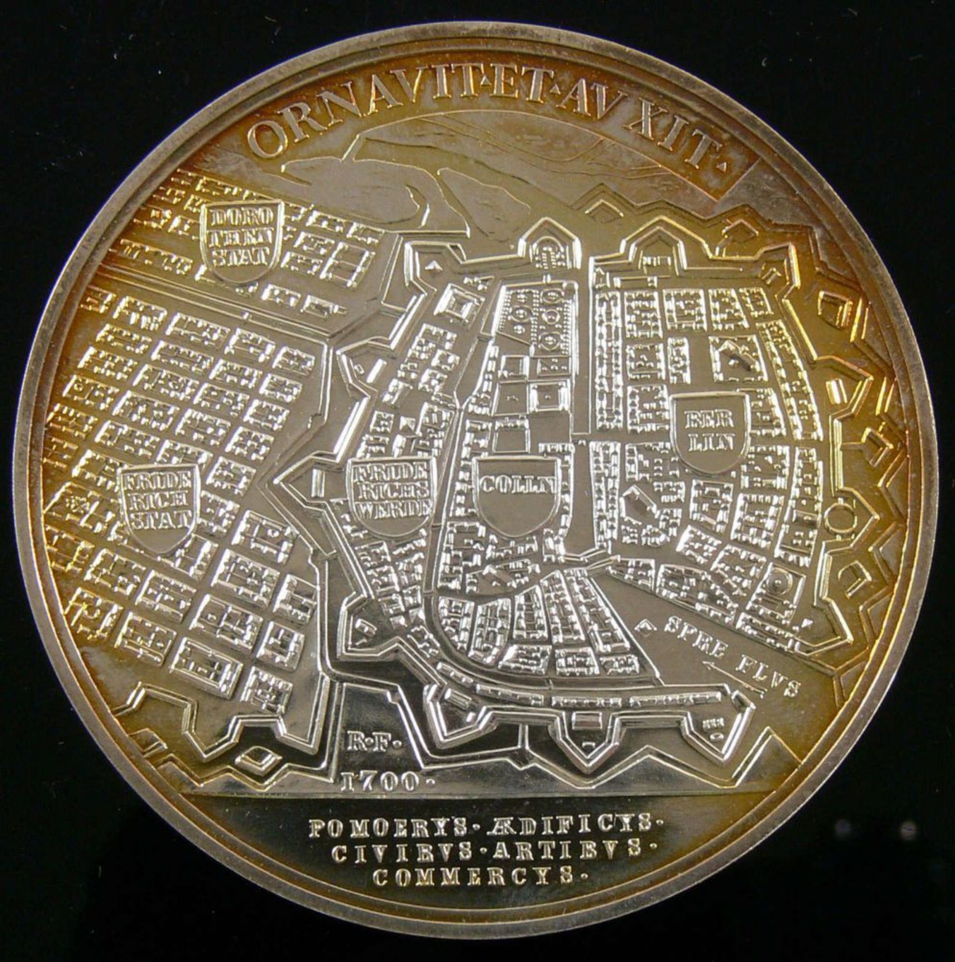 Silbermedaille 1993, "Zum 150 jährigen Bestehen der numismatischen Gesellschaft zu Berlin"