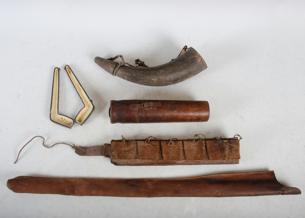 A collection of items relating to HON. R. F. CARNEGIE, GORDON HIGHLANDERS brought back from Tours - Image 7 of 11
